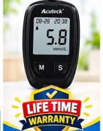 Acutech Blood Sugar Test Machine Glucometer