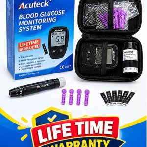 Acutech Glucometer with Blood Sugar Test Strip