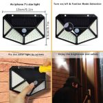 Waterproof outdoor solar LED light for home and garden