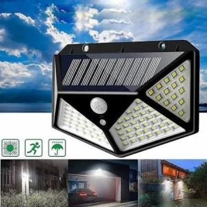 12W Solar Outdoor LED Light with Motion Sensor